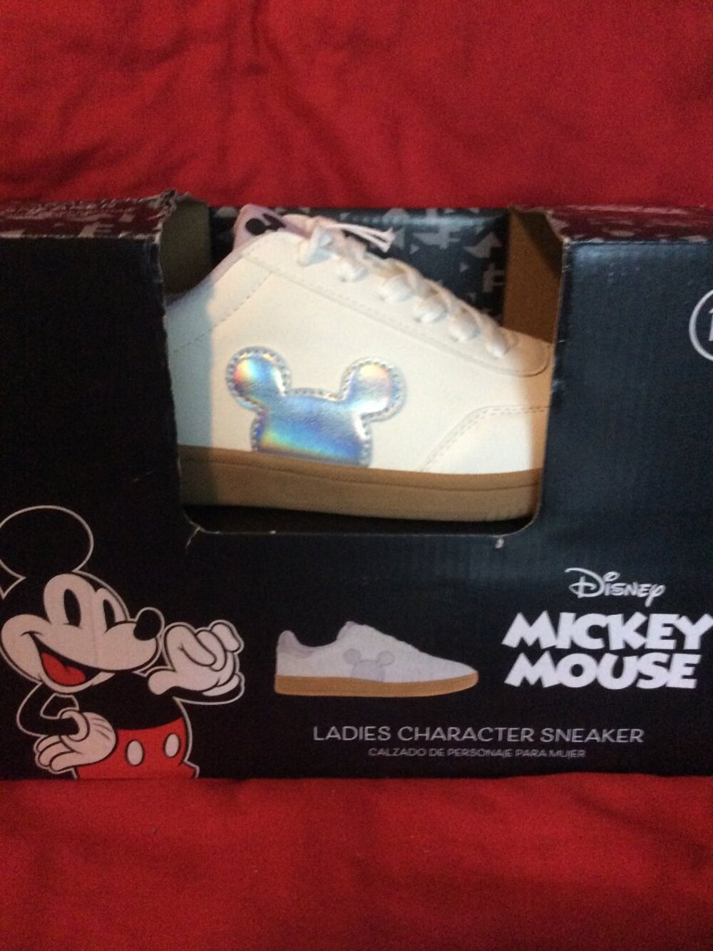Ladies Mickey Mouse Character Sneakers